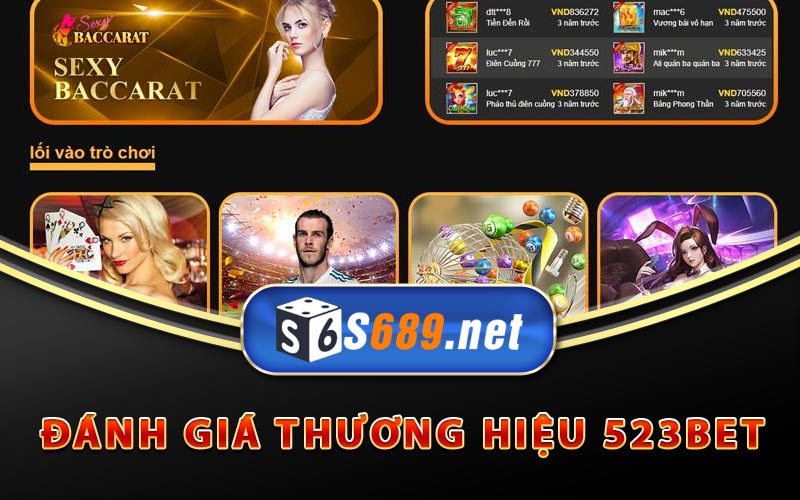 523Bet - Link 523Bet Mới Nhất Tặng Cược 50k Cho Người Chơi 8 Đánh giá thương hiệu 523Bet