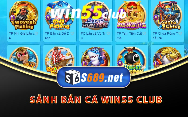 Win55 - Nhà Cái Win 55 Tặng Tiền Miễn Phí Lên Tới 99K 8 Sảnh bắn cá win55 club