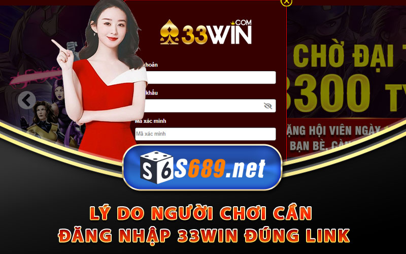 Đăng Nhập 33win Qua Link Trang Chủ Mới Nhất 2024 6 Ly do nguoi choi can dang nhap 33win dung link